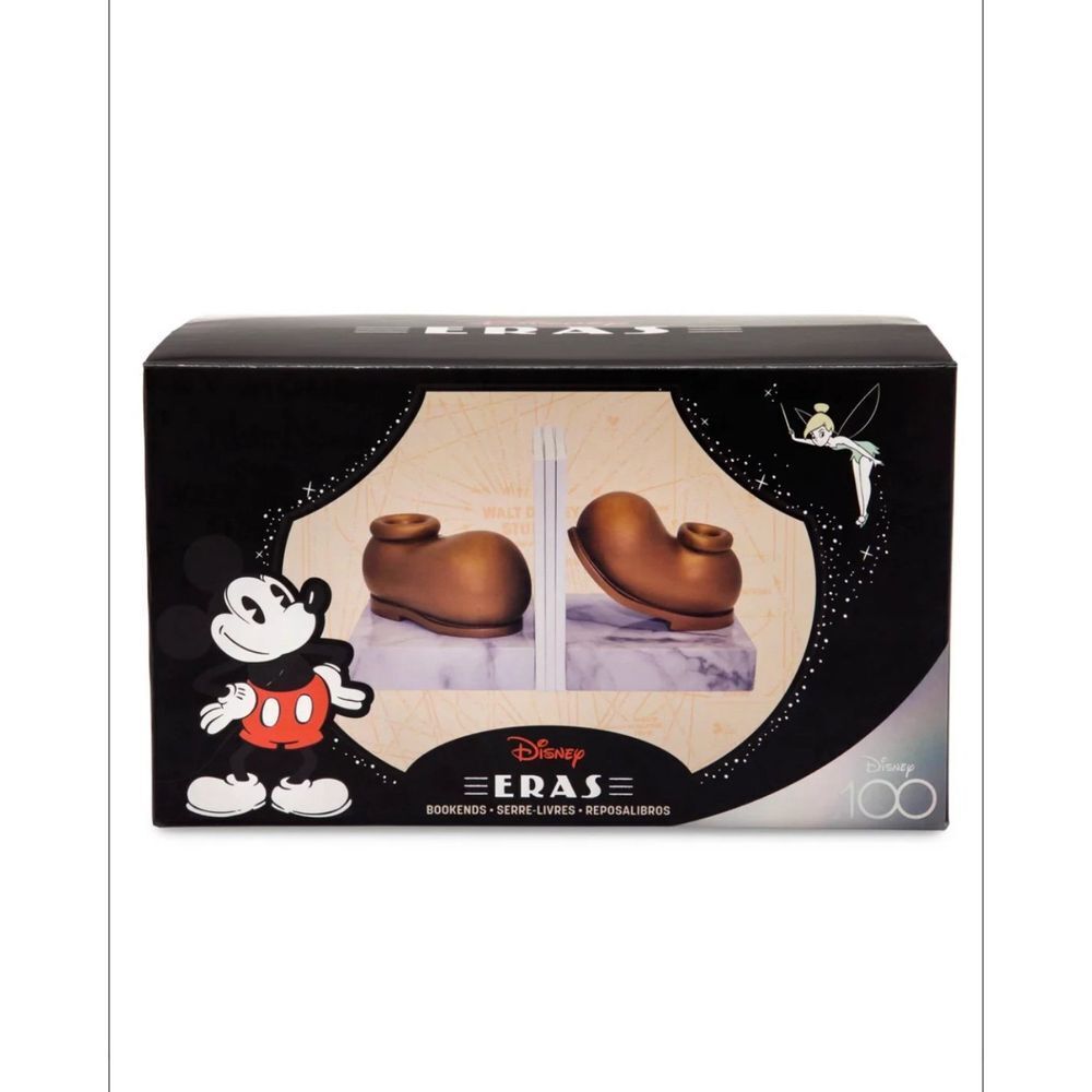 Disney 100 Years of Wonder Celebration Mickey Boots Bookends